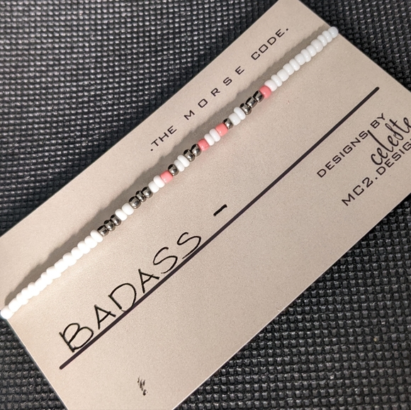 MC2 | Morse Code Bracelets (2) [custom] - Picture 3 of 4